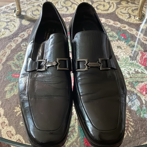 Brunomagli Leather Bit Loafer -Mens 12 - Picture 3 of 10